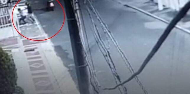 El hurto se perpetró en el barrio La Victoria.