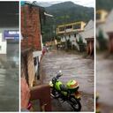 Nuevamente se desbordó la quebrada La Llorona, las autoridades verifican los daños.