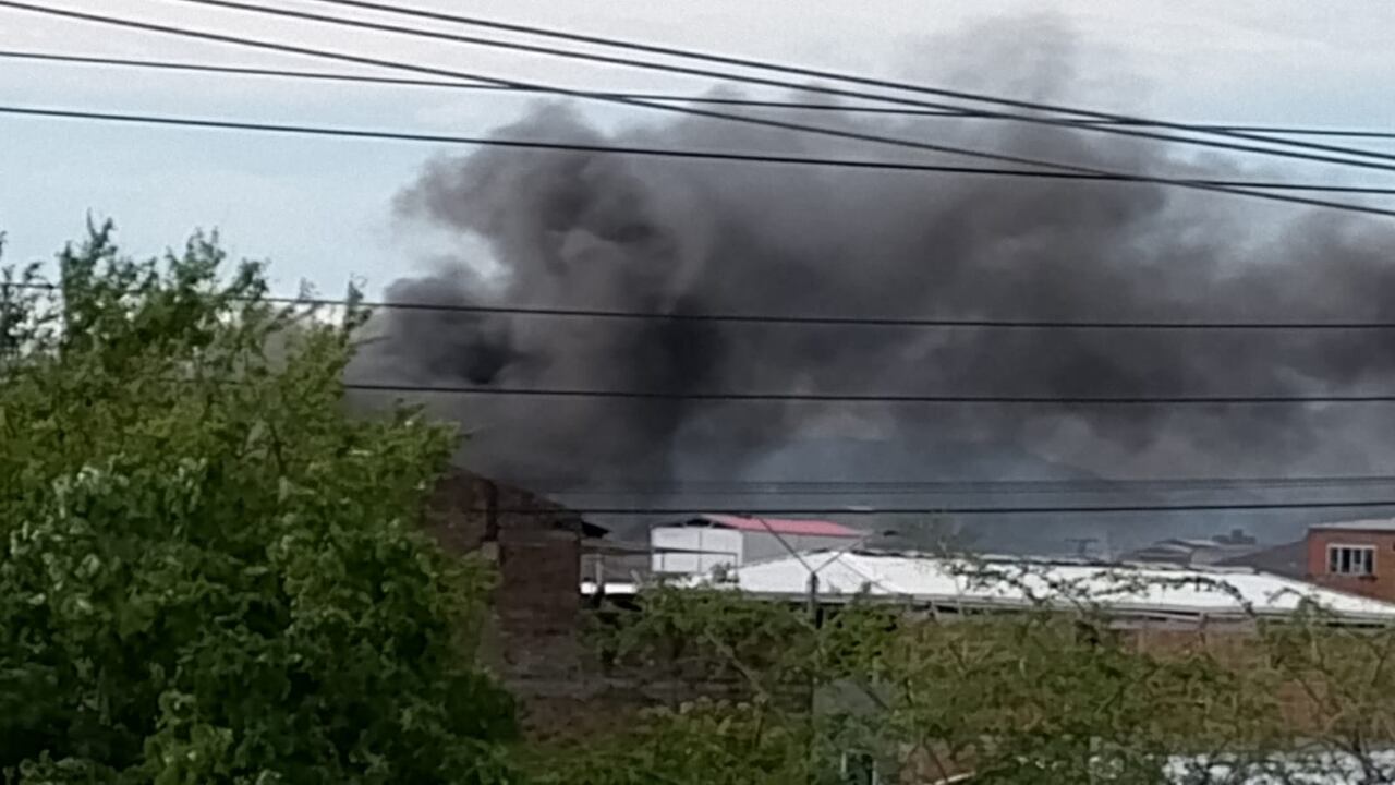 Incendio en la Guajira. Imagen de referencia