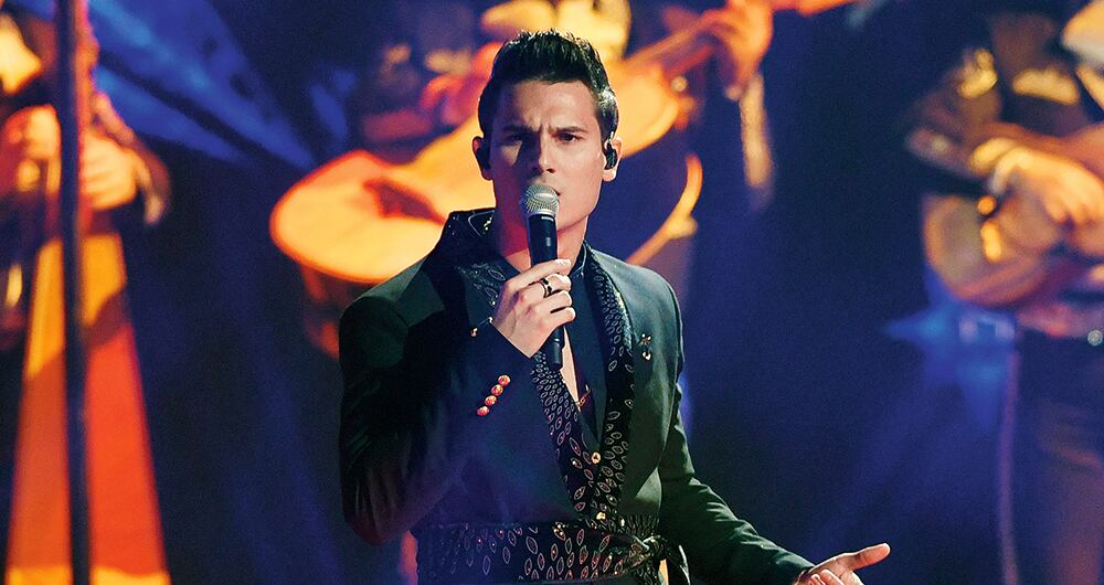 El cantante de música popular Pipe Bueno.