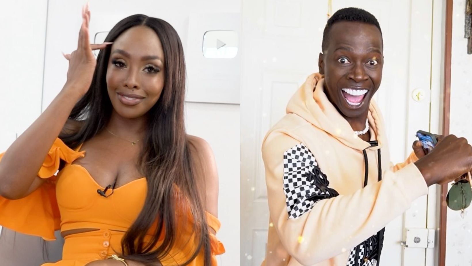 Así son Karen Sevillano y Omar Murillo, las celebridades que lideran en ‘La casa de los famosos Colombia’