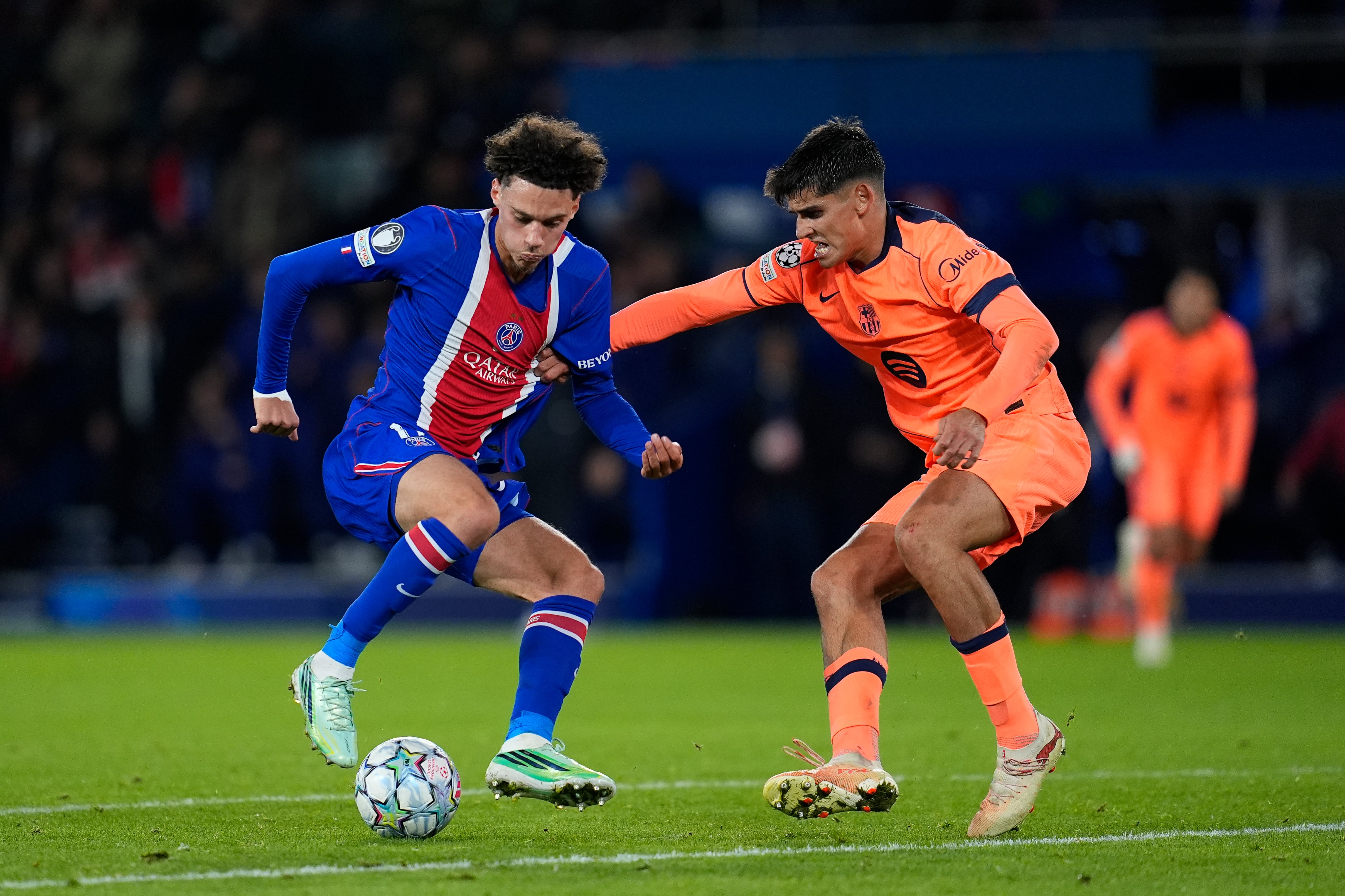 Partidazo entre PSG y Barcelona.