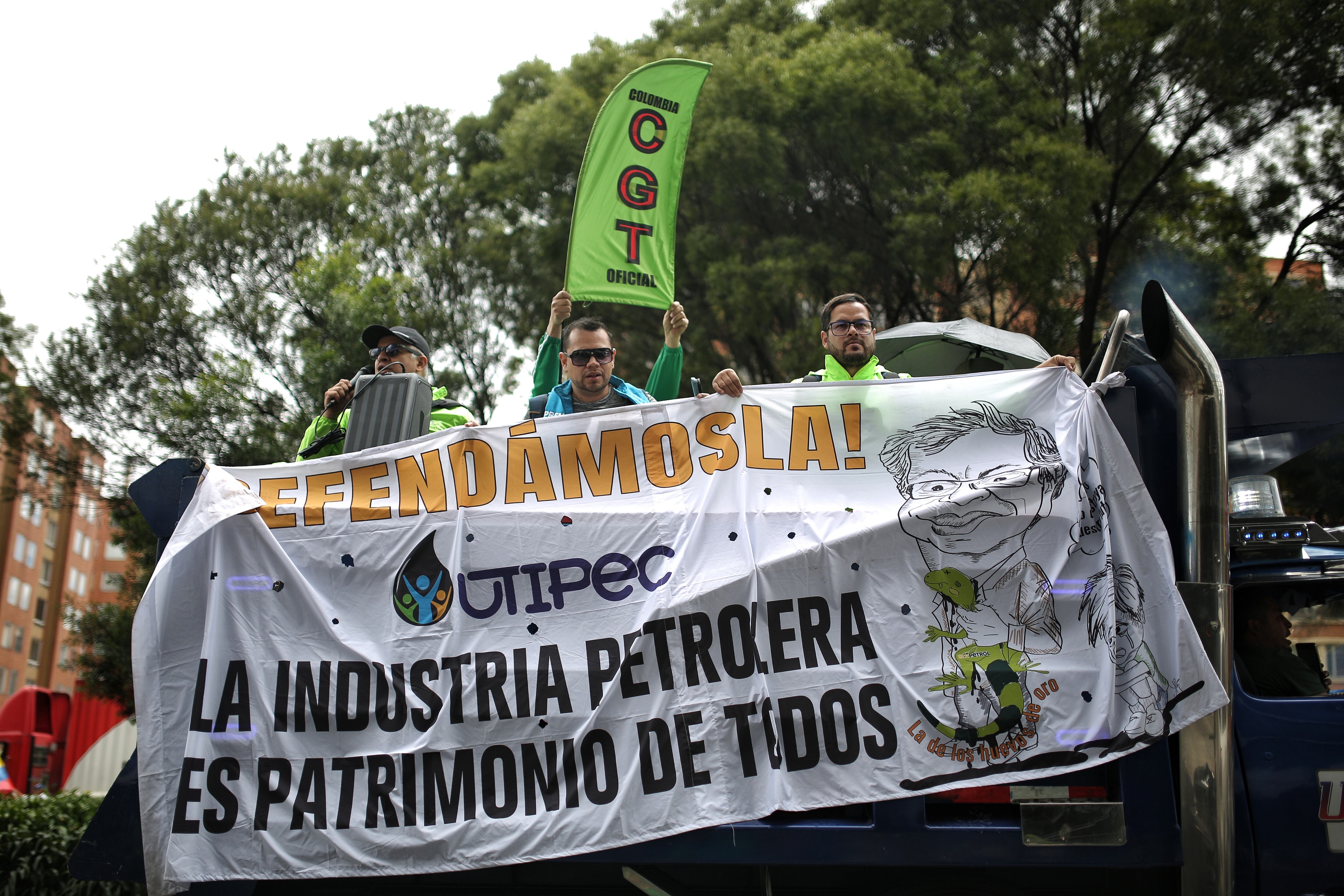 Protestas al gobierno de Gustavo Petro por el incremento en los precios de combustibles