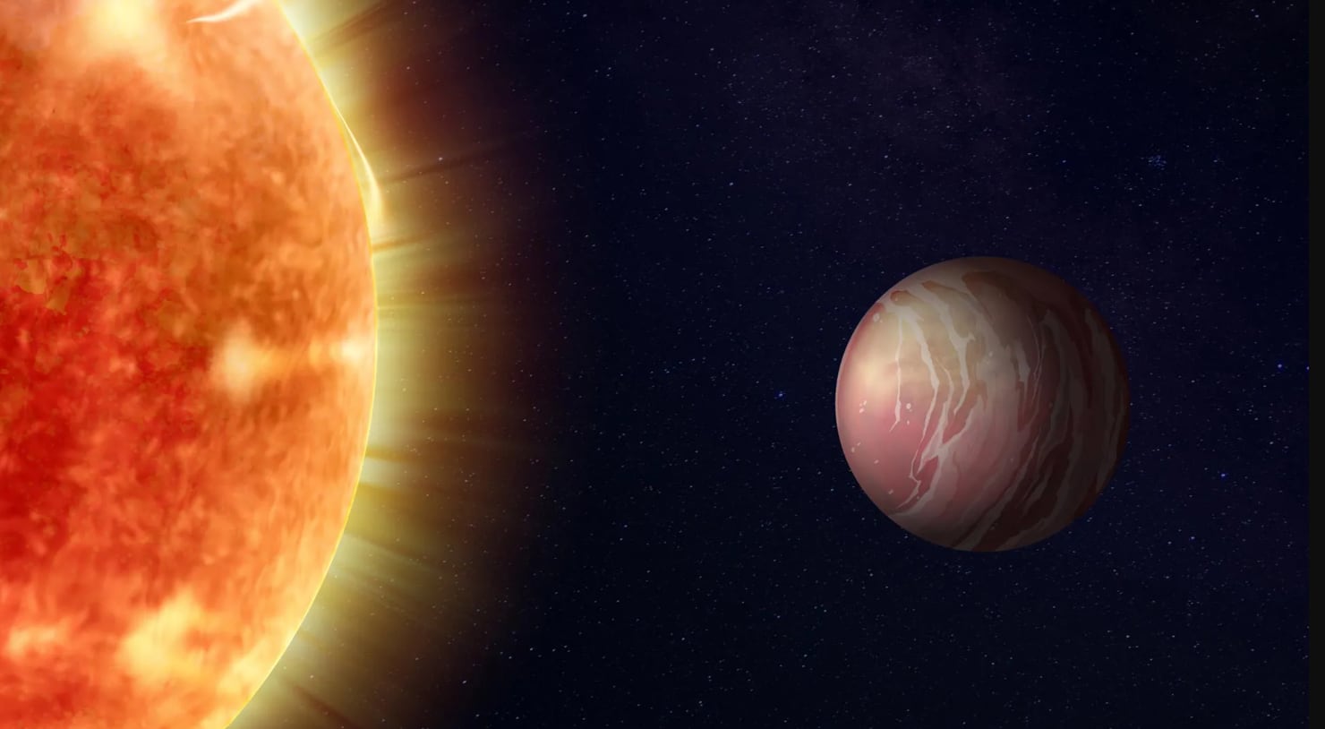 Un hemisferio de TOI-561 b permanece a oscuras, pero su atmósfera sigue sorprendiendo.
