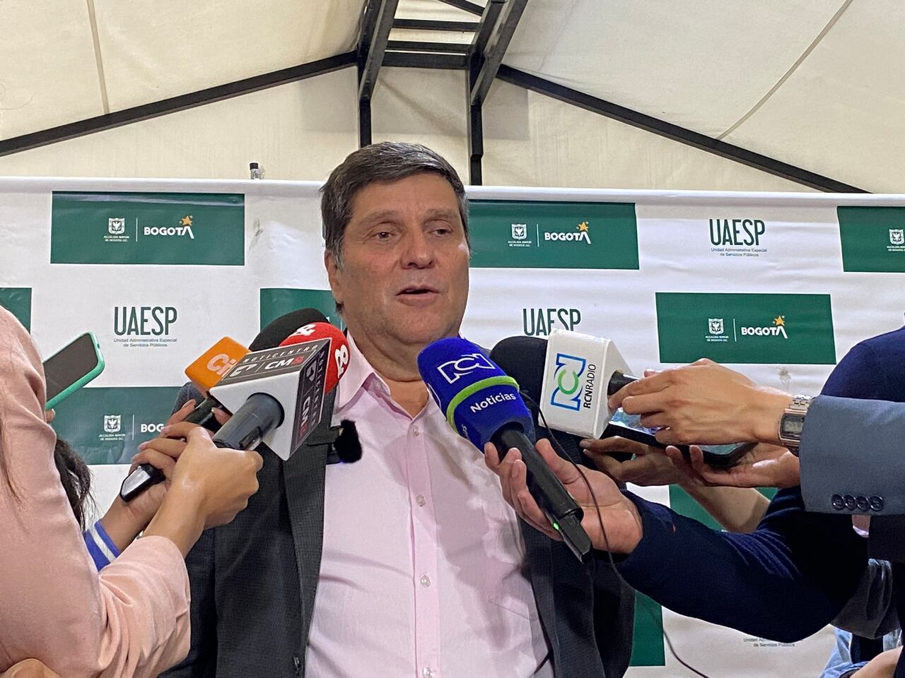 Director de la Uaesp, Juan Carlos López.