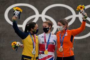 Mariana Pajón en los Juegos Olímpicos de Tokio 20202