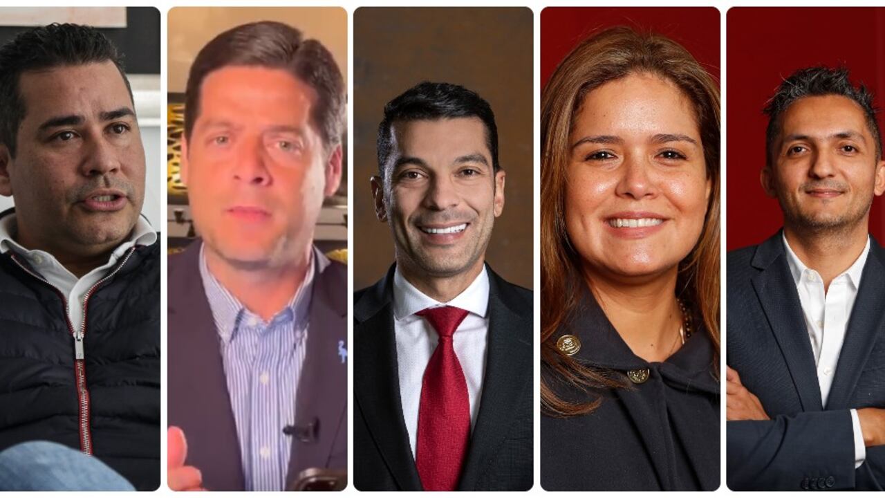 Alejandro Chacón, Mauricio Gómez Amín, Juan Diego Echavarría, Karina Espinosa y Juan Pablo Gallo.