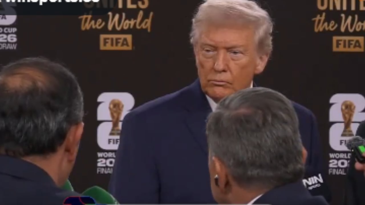 Donald Trump sorprendió al enviar un mensaje especial a Colombia durante el sorteo del Mundial 2026, un gesto que se volvió viral en minutos.