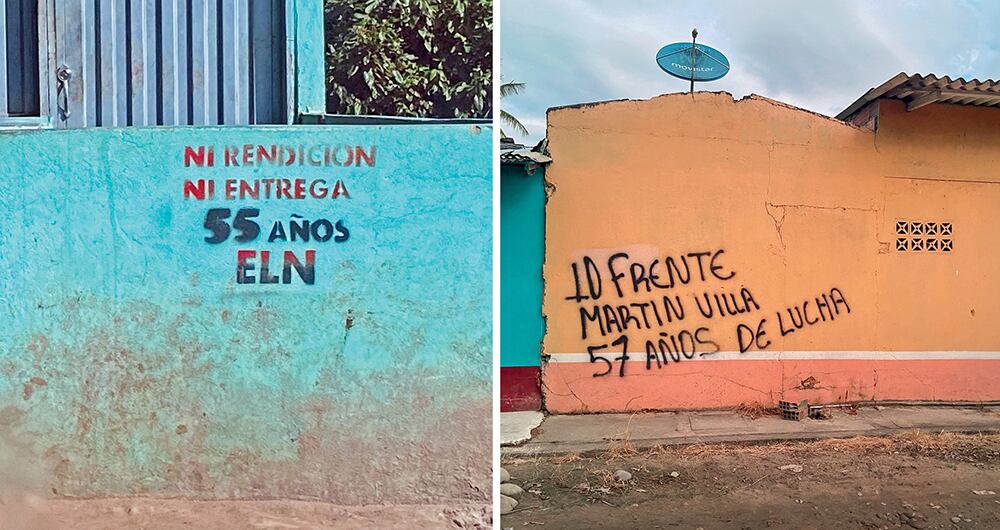 el comandante Ernesto, el tercero al mando del Frente Décimo y De 52 años, está desde los 13 años en las FARC-Ep. Piensa que la guerra que les declaró en Arauca el ELN tiene un objetivo político.
