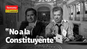El Control a "un no a la Constituyente" de Gustavo Petro.