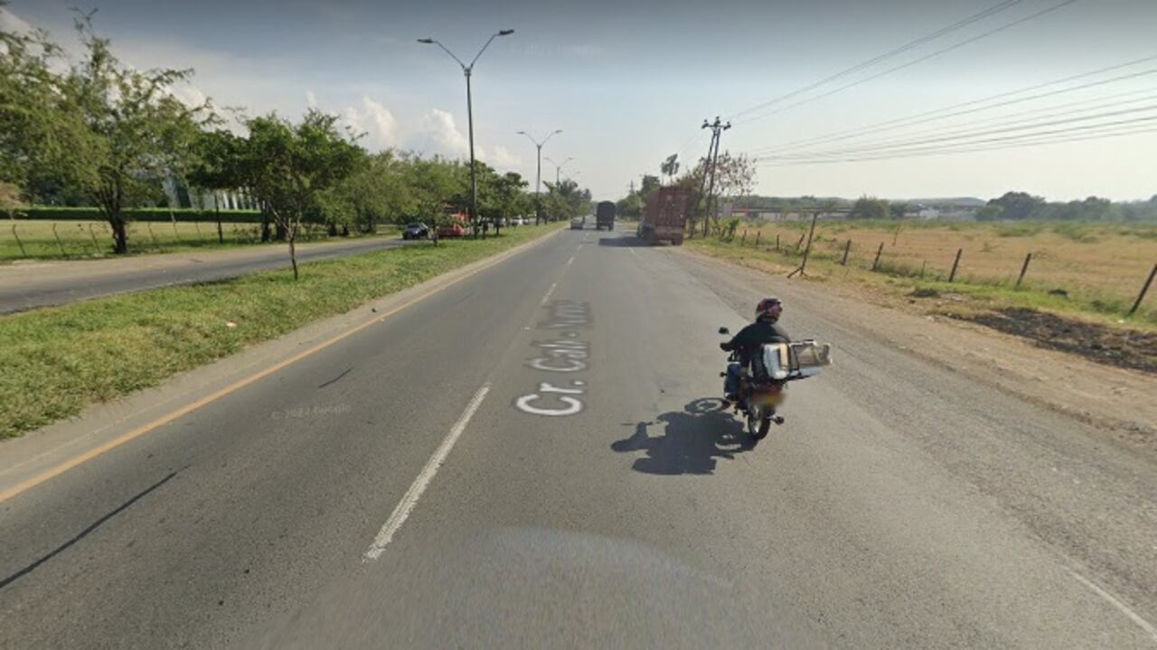 El límite de velocidad en la vía Cali - Yumbo es de 60 kilómetros por hora.