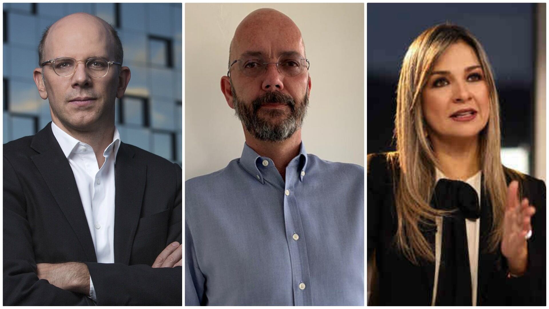 Alejandro Santos, Ricardo Calderón, Vicky Dávila