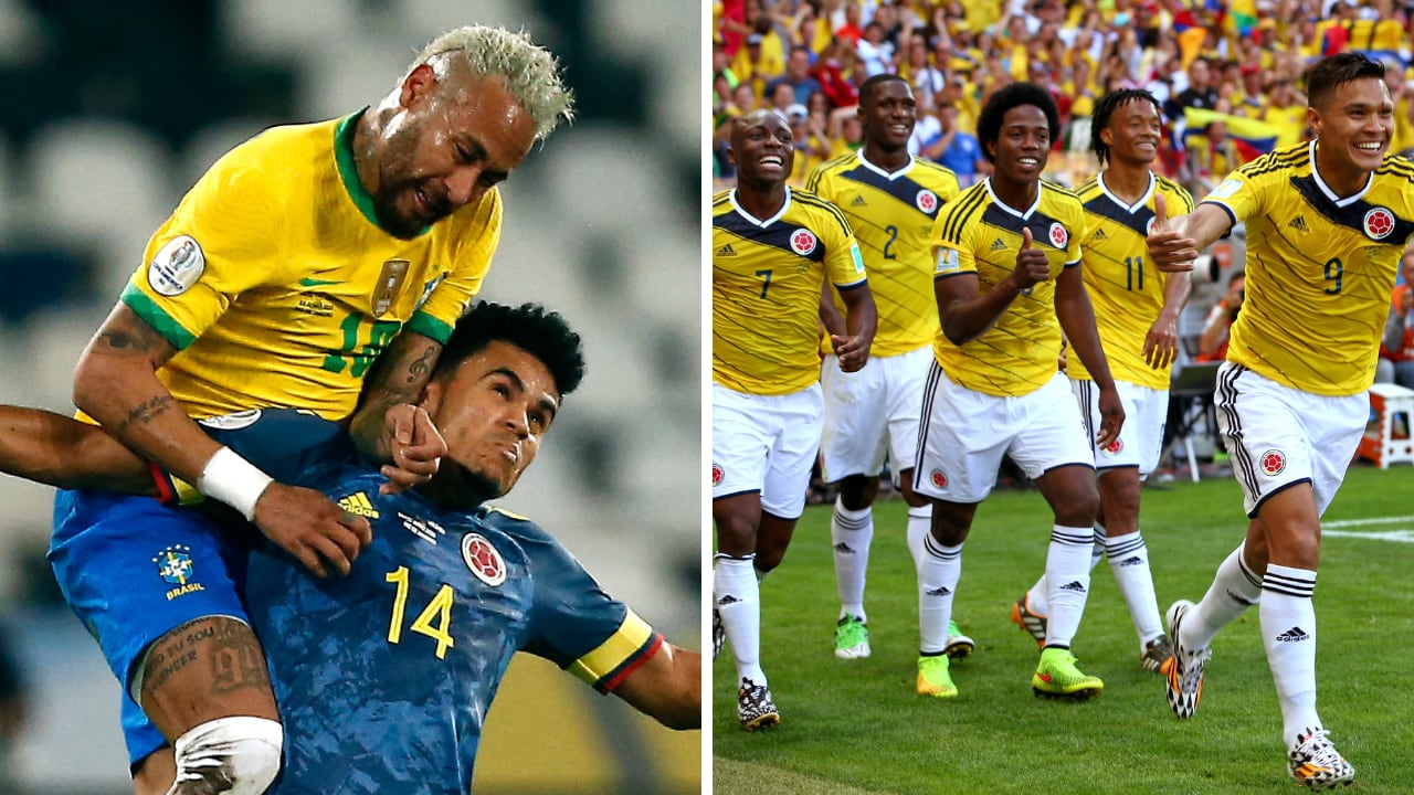 Mundialista en Brasil 2014 con Colombia pone a Luis Díaz a la altura de Neymar.