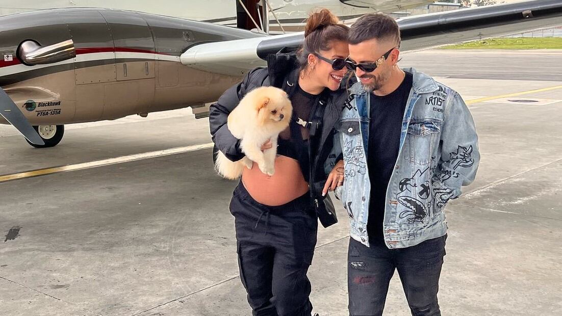 Greeicy Rendón y Mike Bahía