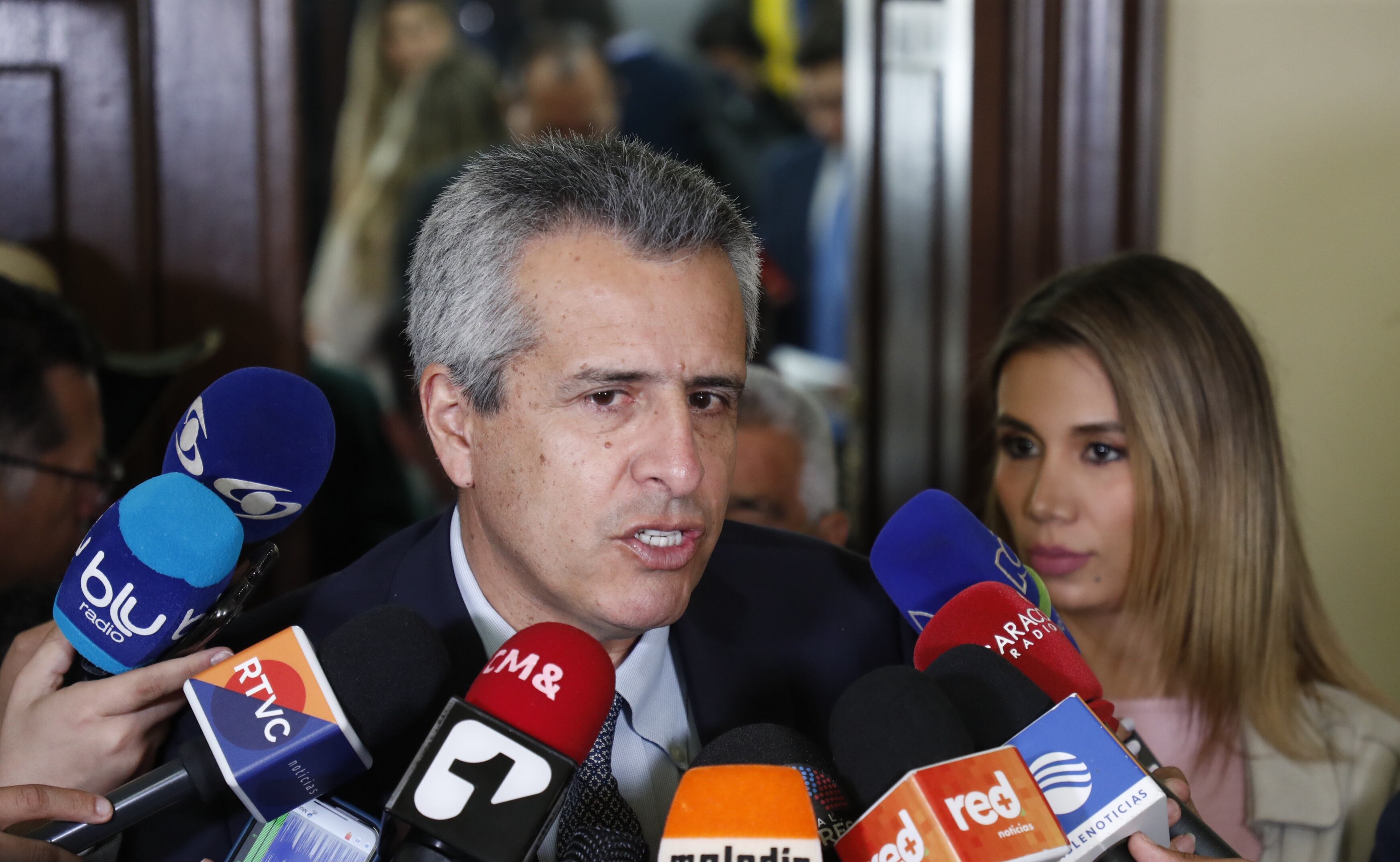 Ministro del Interior Luis Fernando Velasco