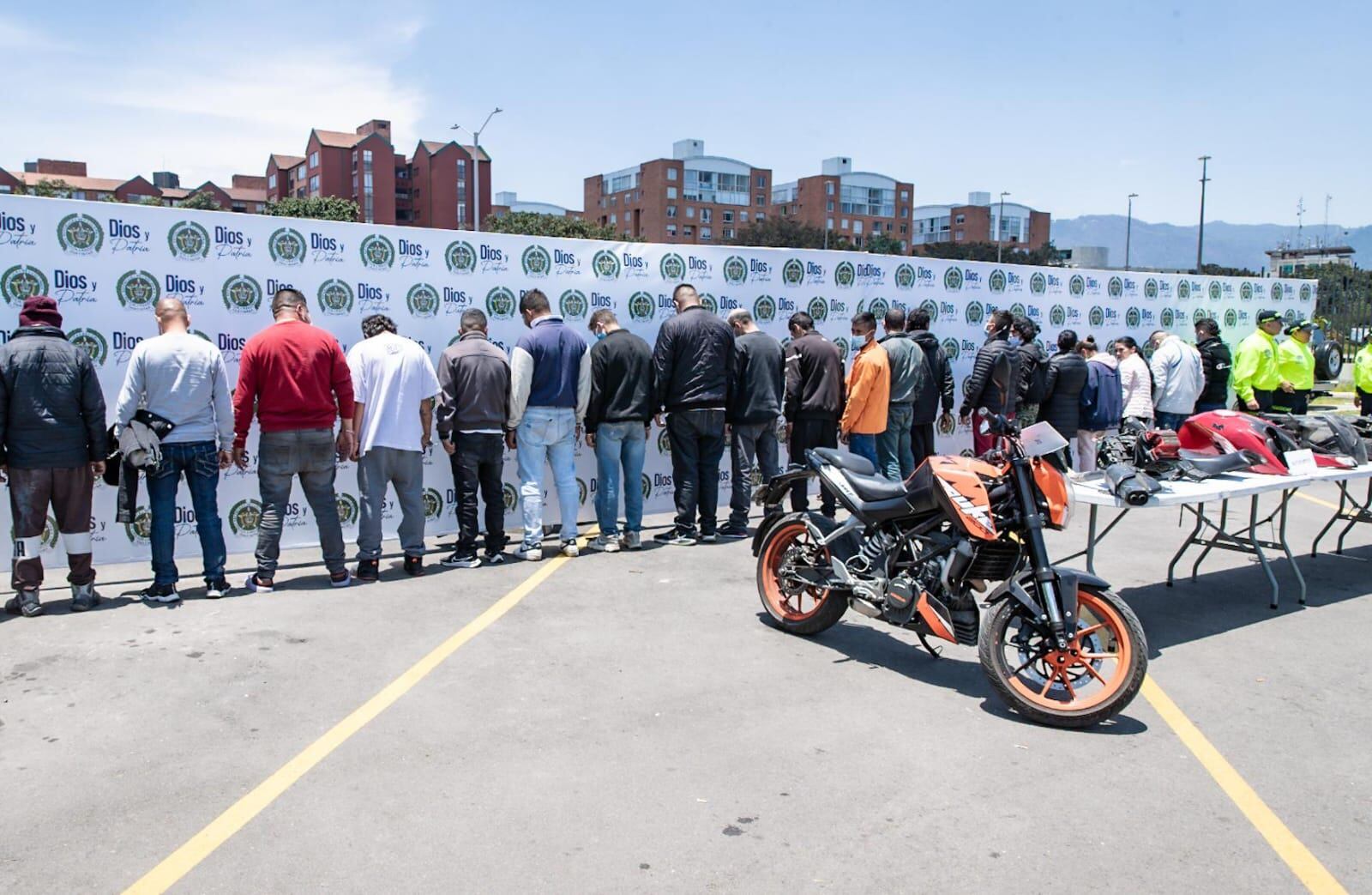 Operativos contra los grupos delincuenciales dejó 30 capturados en Bogotá