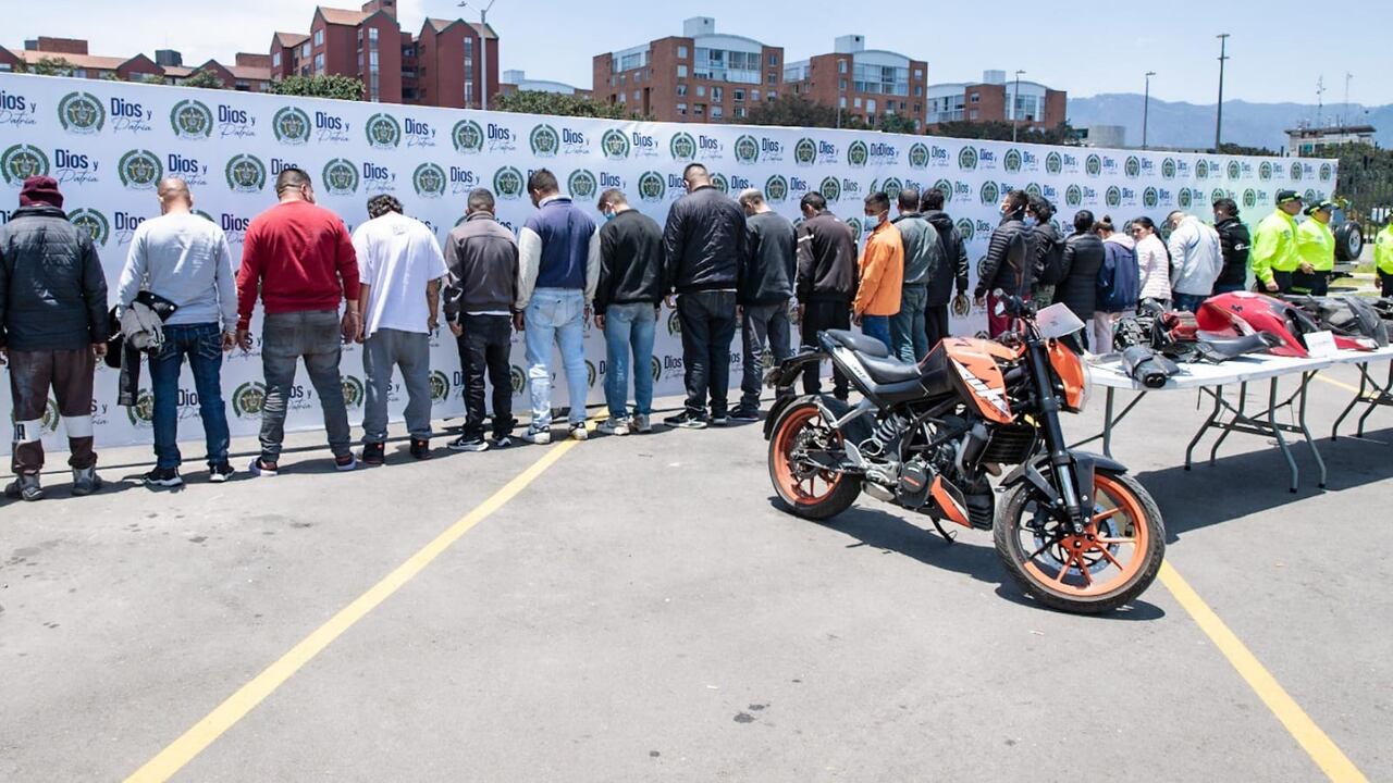 Operativos contra los grupos delincuenciales dejó 30 capturados en Bogotá