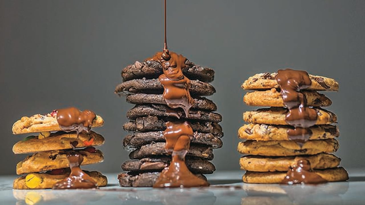 Galletas de doble chocolate