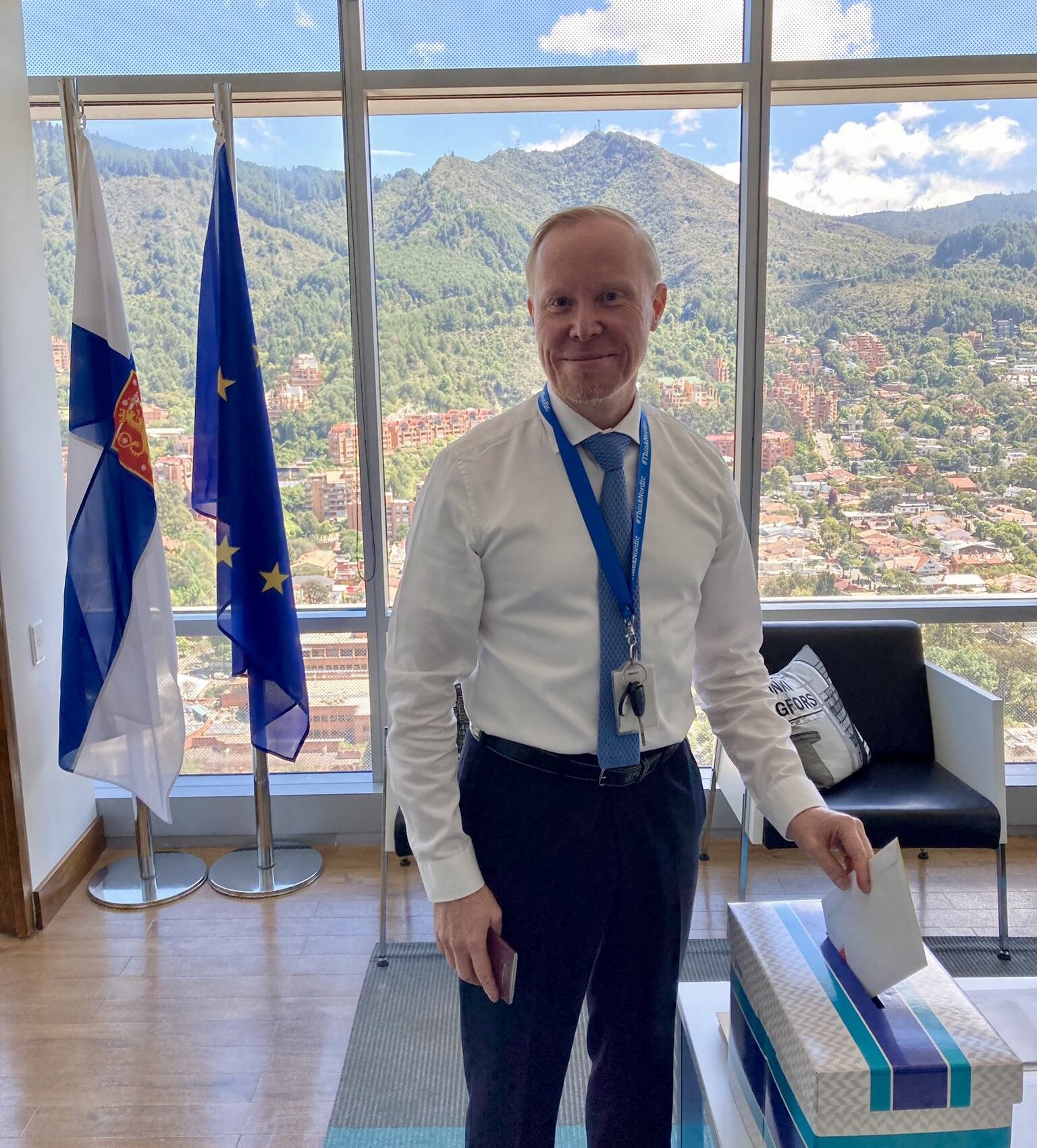 Antti Kaski, embajador de Finlandia en Colombia.