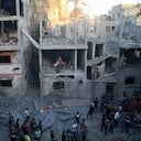 "El Consejo Legislativo lamenta la muerte de la diputada Yamila al Shanti, que ha sido asesinada hoy al amanecer por bombardeos de la ocupación en la Franja de Gaza", reza un comunicado compartido por el diario palestino 'Filastin', vinculado al grupo armado, a través de su canal en Telegram. (Foto de Ahmad Hasaballah/Getty Images)