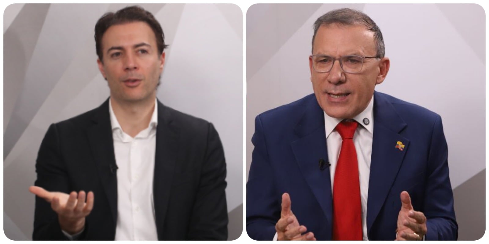 Roy Barreras y Daniel Quintero