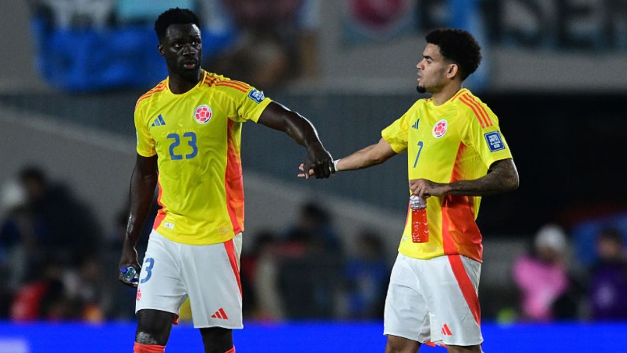 Sánchez y Lucho con Colombia.