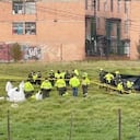 Las autoridades buscan los restos de un cuerpo que habrían sido enterrados en un sector entre los barrios Tintal y Patio Bonito.