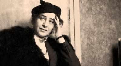 La filósofa alemana Hannah Arendt. 