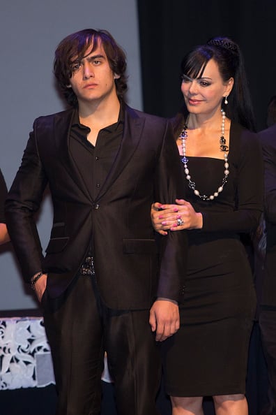 Julián Figueroa y su madre, la actriz Maribel Guardia