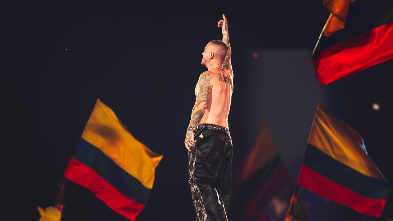 J Balvin en Bucaramanga.