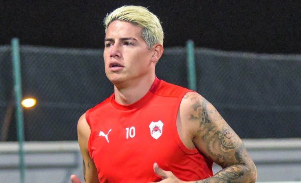 El colombiano regresó a entrenamientos con AL-Rayyan.