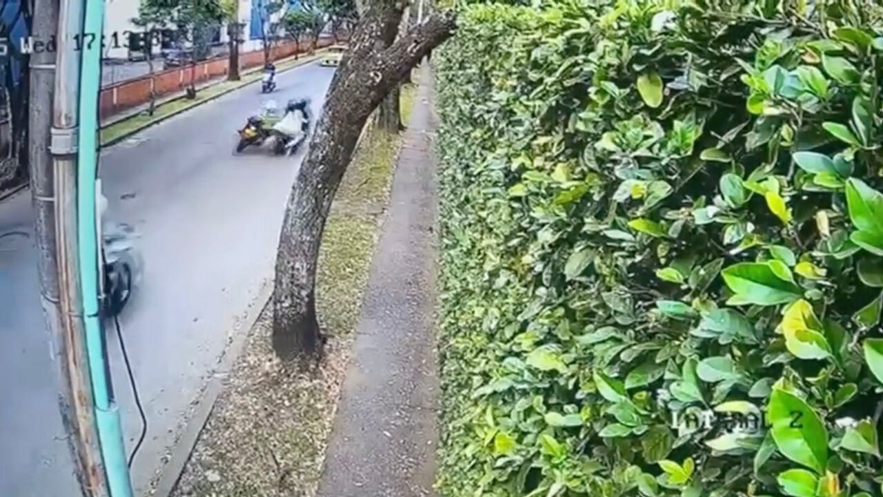 Nuevo video de accidente de tránsito que terminó con un motociclista muerto