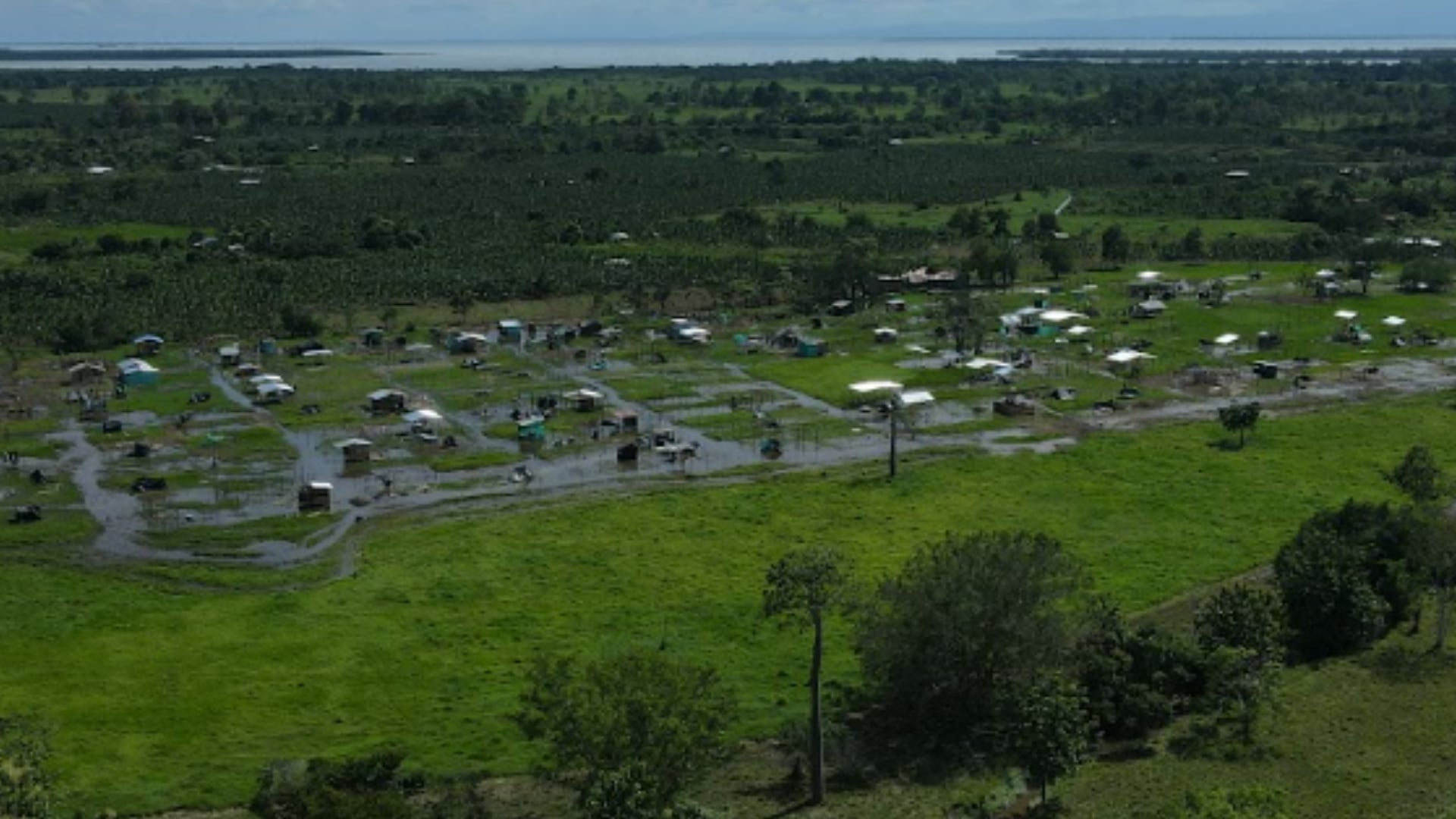 Invasión de tierras en el Urabá antioqueño.