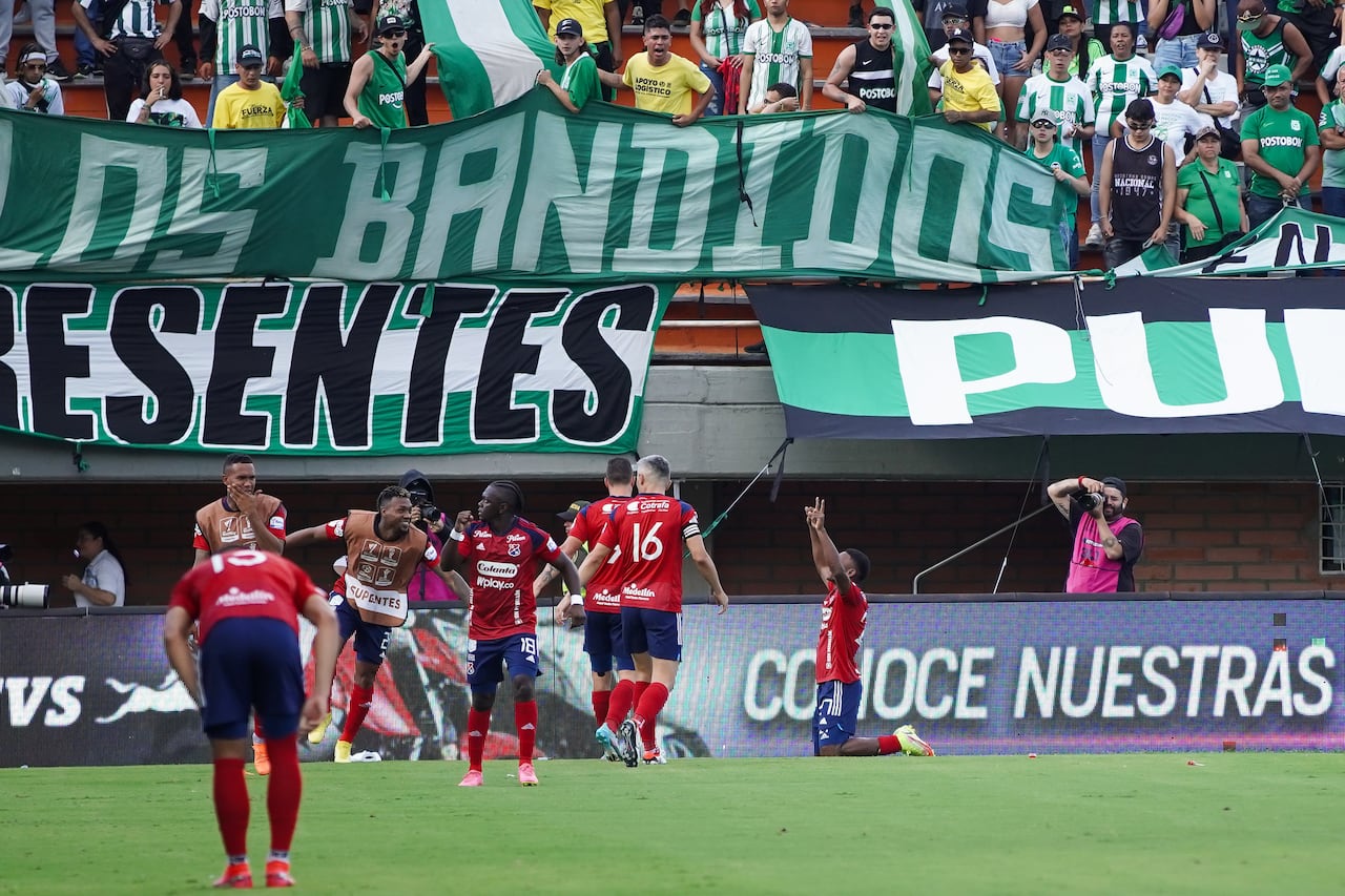 Medellín pasó por encima de Nacional en el clásico antioqueño