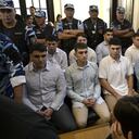 La justicia argentina dictó cinco cadenas perpetuas y otras tres penas de 15 años de prisión por el crimen del joven Fernando Báez Sosa, quien hace tres años fue asesinado a golpes cuando salía de una discoteca, caso que conmocionó a la sociedad. (Foto por JUAN MABROMATA / AFP)