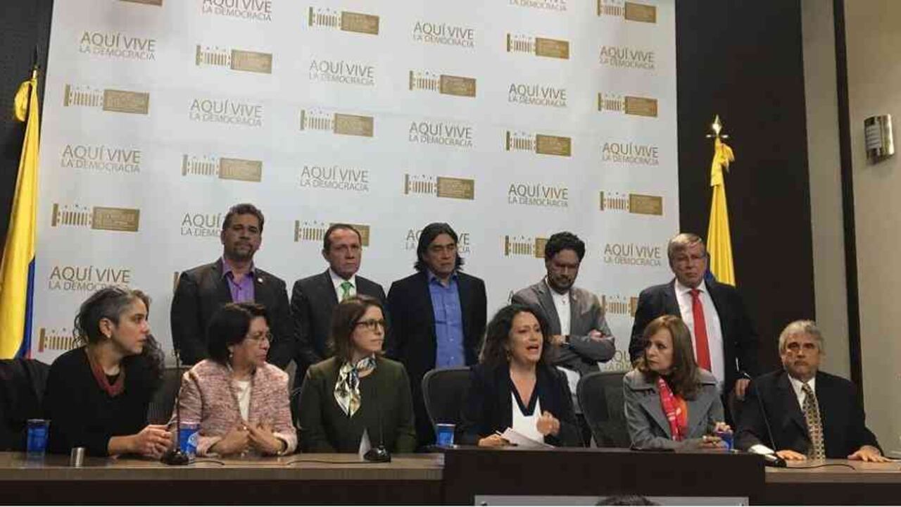 Los partidos de oposición piden que se definan las objeciones de la JEP para que se pueda avanzar en el trámite del PND.