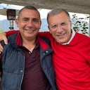 John Jairo Uribe en una celebración de cumpleaños de Roy Barreras.