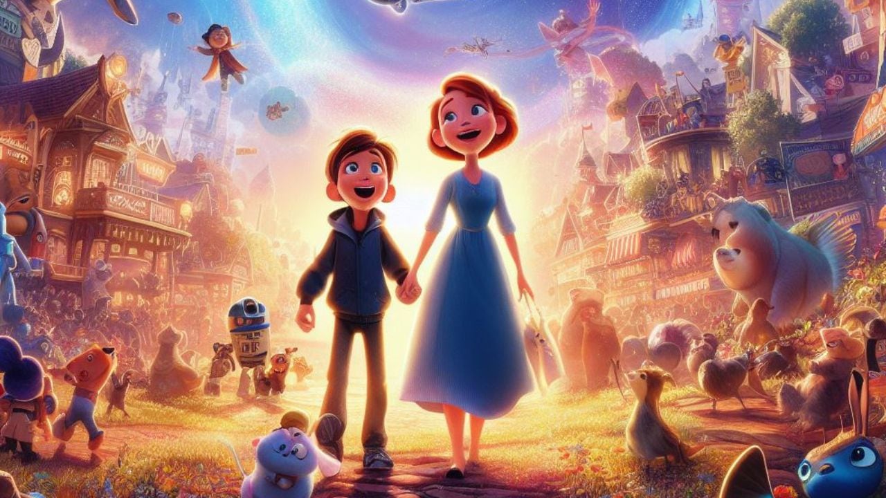 Paso a paso para crear con IA un póster de película al estilo Disney Pixar