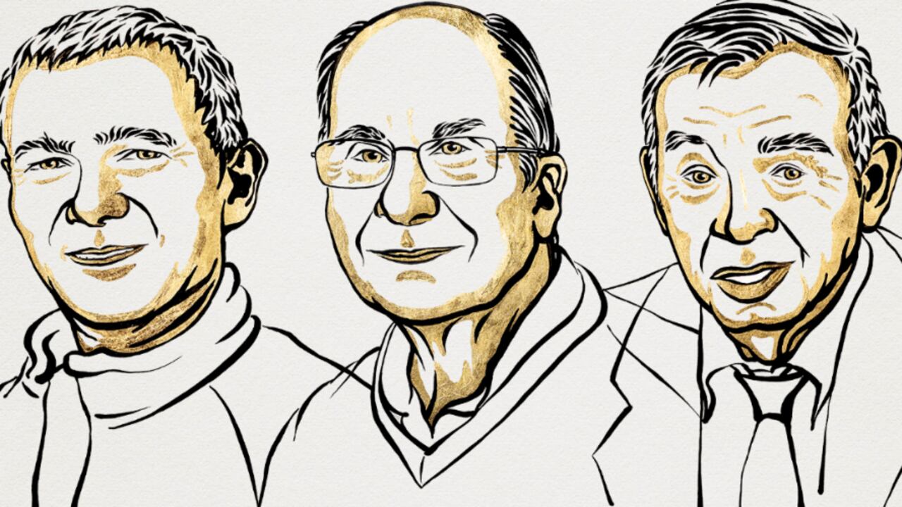 Ganadores Premio Nobel de Química 2023.