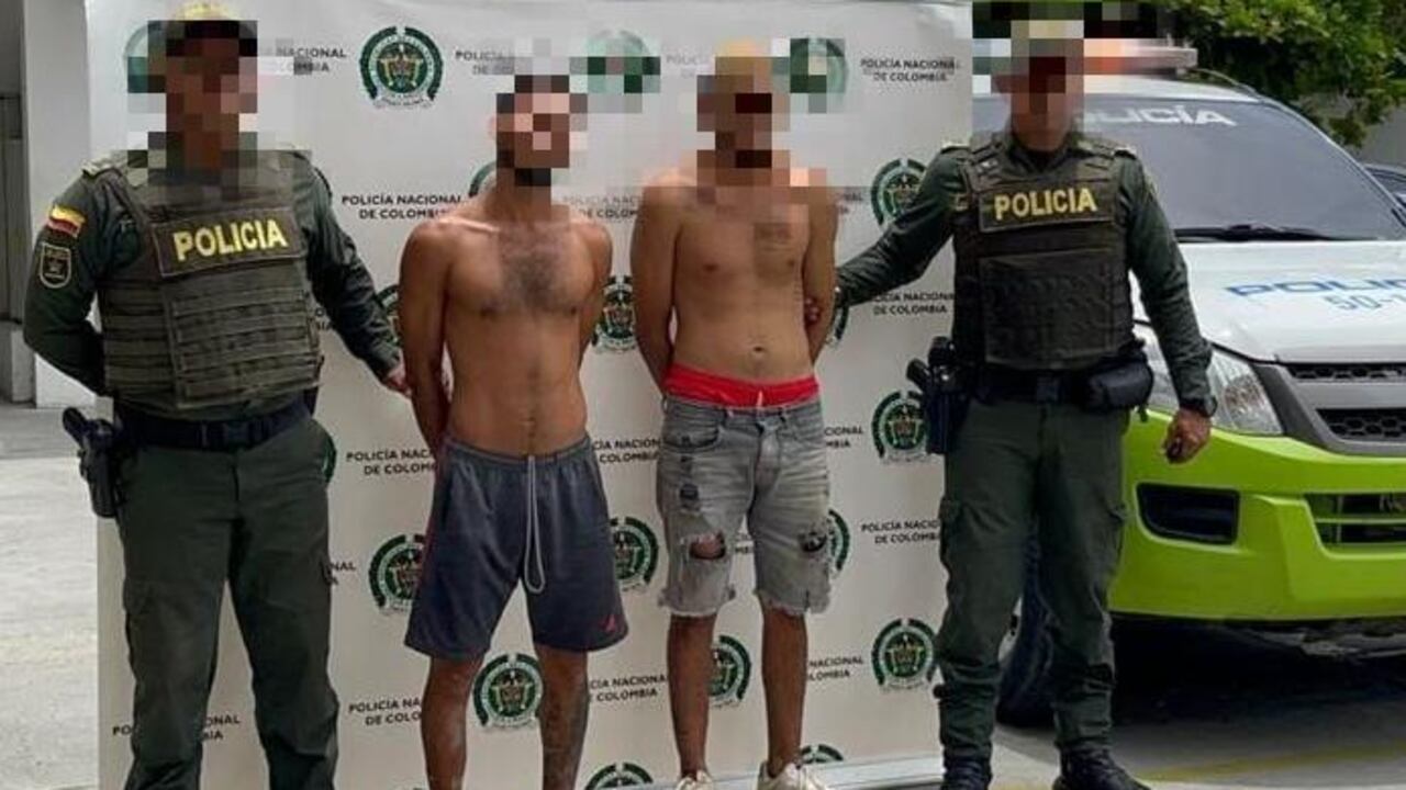 Dos hombres fueron capturados por su presunta participación en el asesinato de dos conductores de buses en Barranquilla.