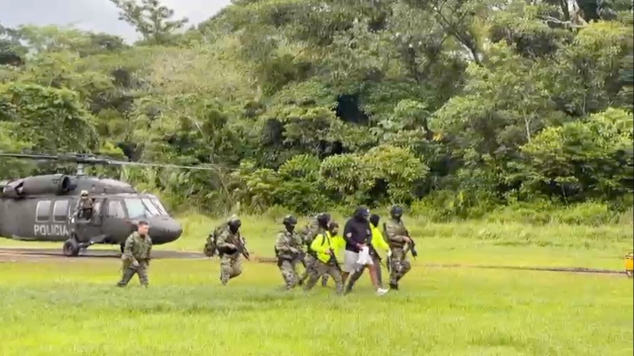 Narcotraficante capturado en Chocó.