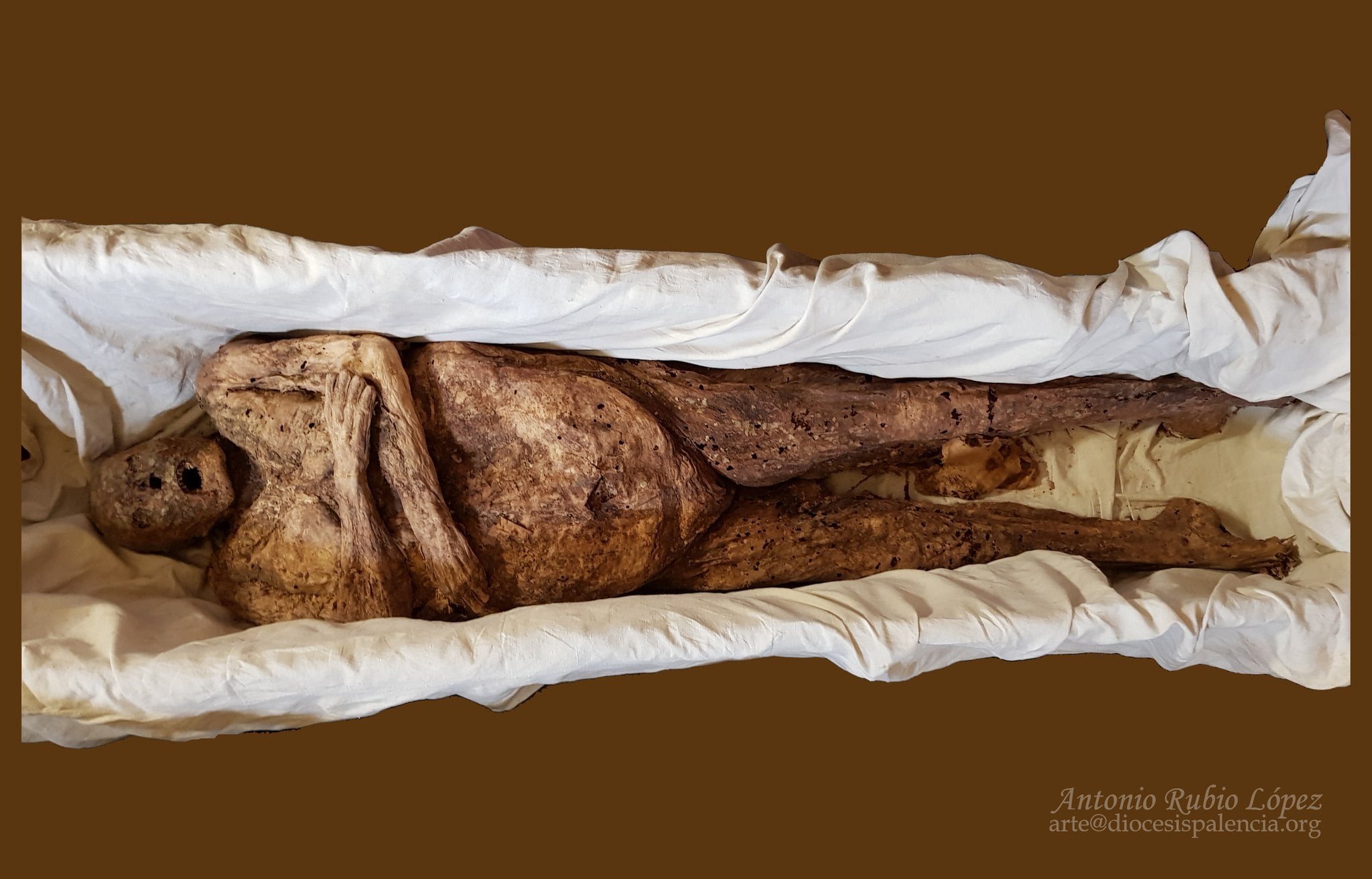 Inéditas fotos de la reina 'doña Urraca' fueron compartidas por la Diócesis de Palencia.