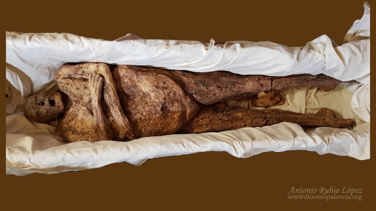 Inéditas fotos de la reina 'doña Urraca' fueron compartidas por la Diócesis de Palencia.