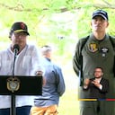 El presidente Gustavo Petro visitó el Cantón Militar de Puerto Jordán, Arauca, atacado hace un mes por el ELN.