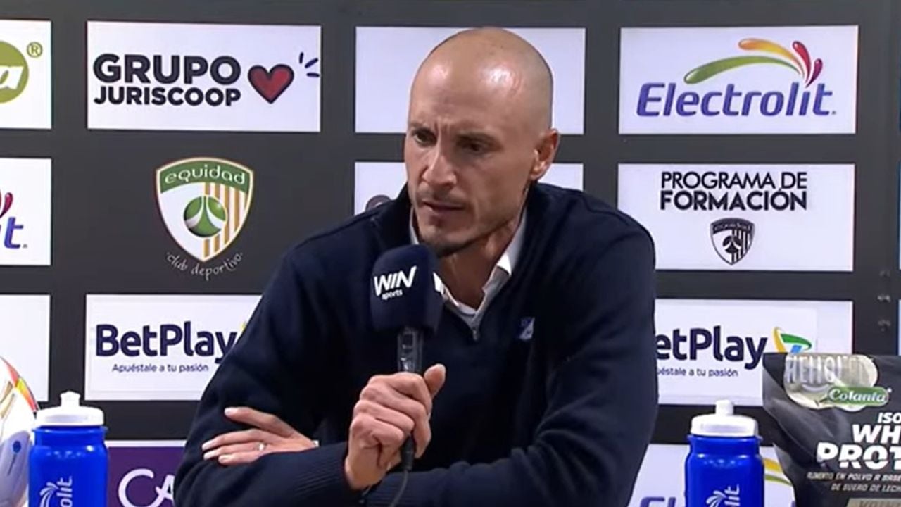 Palabras de David González, DT de Millonarios