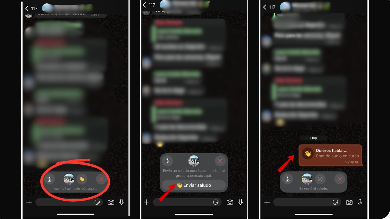 Cómo usar el modo 'Hablo' de WhatsApp.