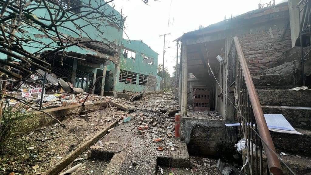 Así quedó el colegio donde estudió la vicepresidenta Francia Márquez