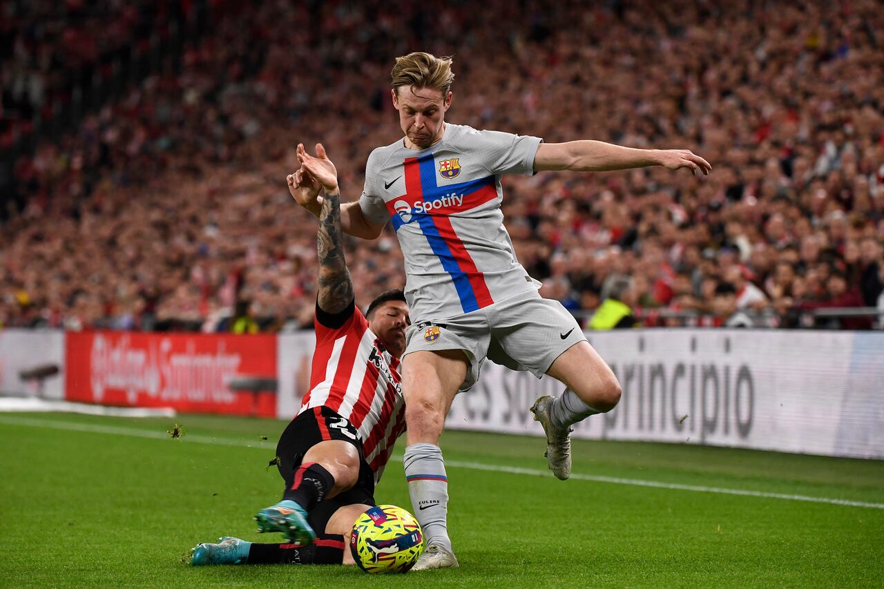 Luego de quedar eliminado de la Europa League, el principal objetivo del Barcelona es ganar la liga local. Foto: AFP.