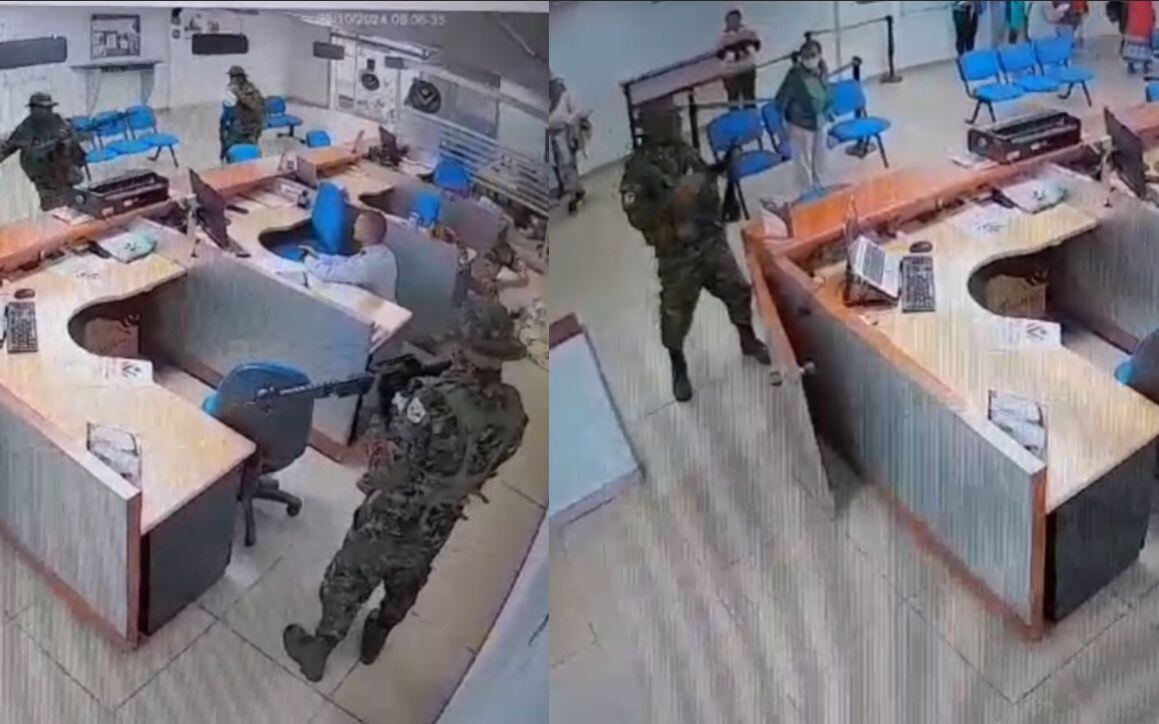 Disidencias de las Farc robaron dinero de Banco Agrario en Corinto, Cauca.