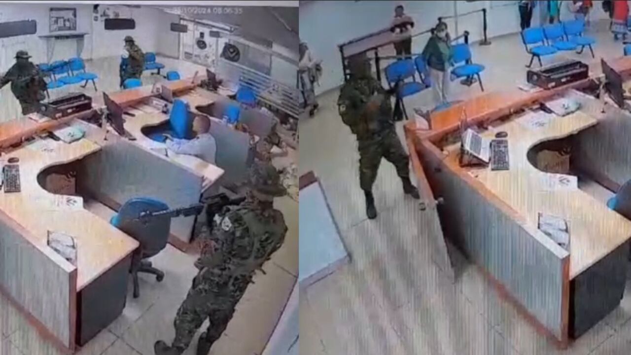 Disidencias de las Farc robaron dinero de Banco Agrario en Corinto, Cauca.